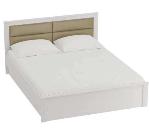 Двуспальная кровать Элана, цвет Бодега белая