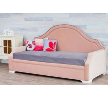 Односпальная кровать-софа Сандрин с мягкой спинкой