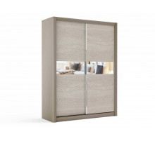 Двухстворчатый шкаф-купе для одежды СЛ-9 Лацио